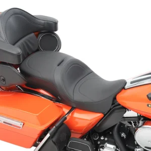 LARGE TOURING SEATS THAT ACCEPT FRAME-MOUNTED BACKRESTS - Drag Specialties Part# 08010830