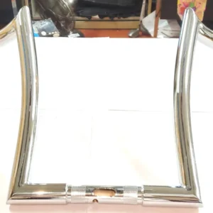 Chrome Harley FXD FLS Softail Dyna Chopper 16" Ape Hanger 1.5" Handlebars Knurled