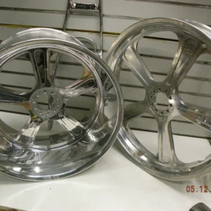 Custom Billet Mag Wheels Ironhorse Chopper 10.5 X18 3.50 X 21 Big Dog Wide Tire!