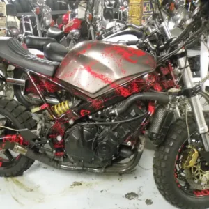 1998 Honda CBR600 F4 - One Of A Kind Street Fighter "Blood Bike"