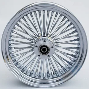 Harley Davidson 16x5.5 Ultima King Fat Spoke Rear Wheel In Chrome