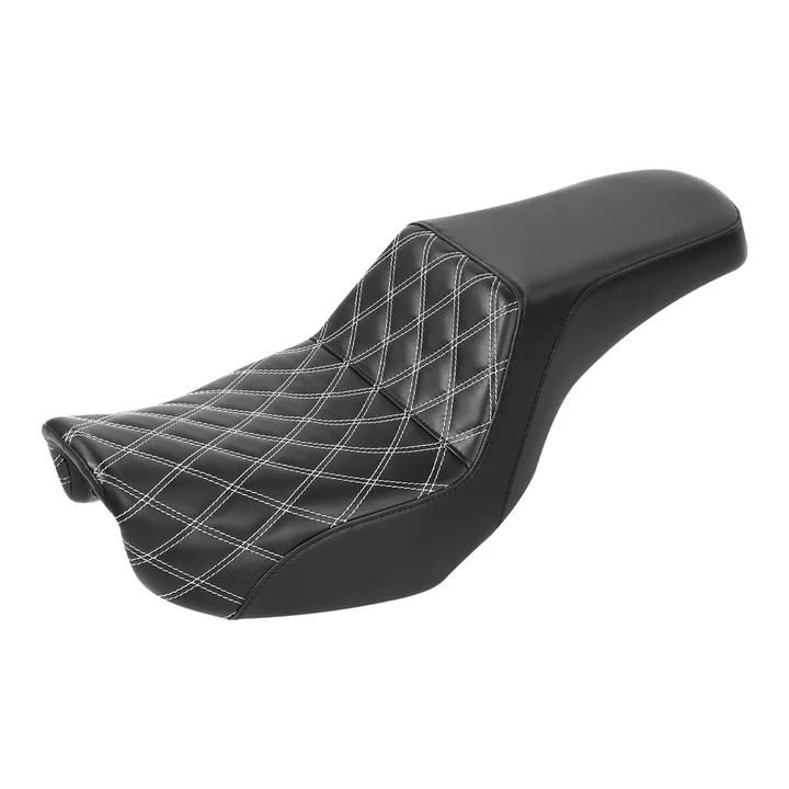 Dyna Step Up Seat Lattice Stitching For Dyna Low Rider Fat bob FXD/FXDWG