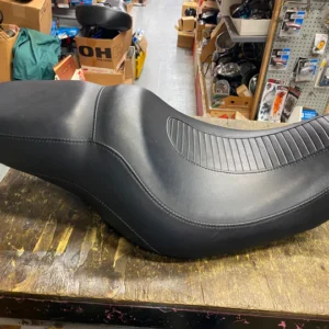 Harley Dyna Ribbed Seat Two Up Low Profile Superglide Low Rider FXD FXDL