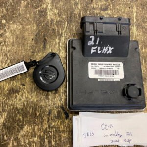 ECM Electronic Control Module Computer 21^ Harley Key Fob match FLH Glide Touri