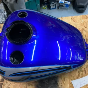 Frost Bite Custom Paint Gas tank Harley Road King 2008^ Factory FLHR 6 gallon!