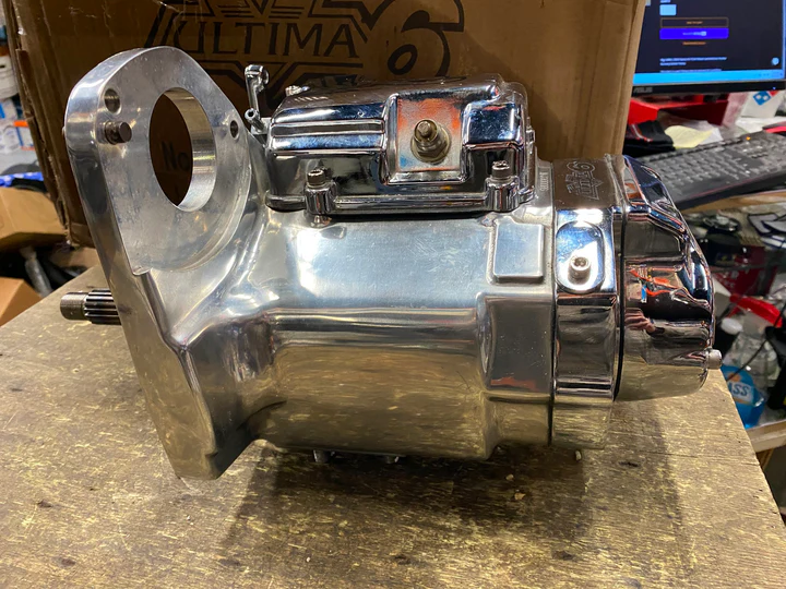 Ultima 6-speed Polished Transmission Harley Softail Fxst Heritage Chopper 90-99 - Image 2