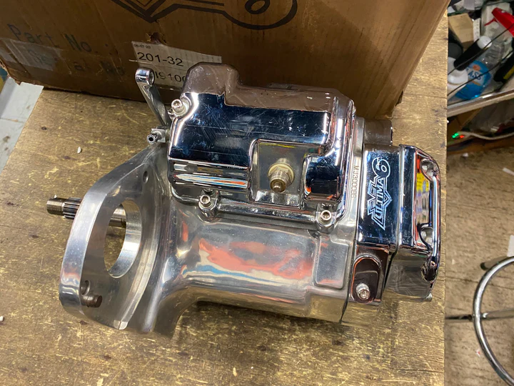 Ultima 6-speed Polished Transmission Harley Softail Fxst Heritage Chopper 90-99 - Image 3