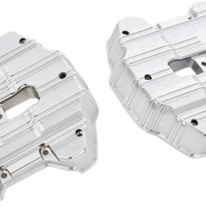 Arlen Ness 10-Gauge Rocker Box Top Covers Chrome Harley M8 Milwaukee Softail FLH