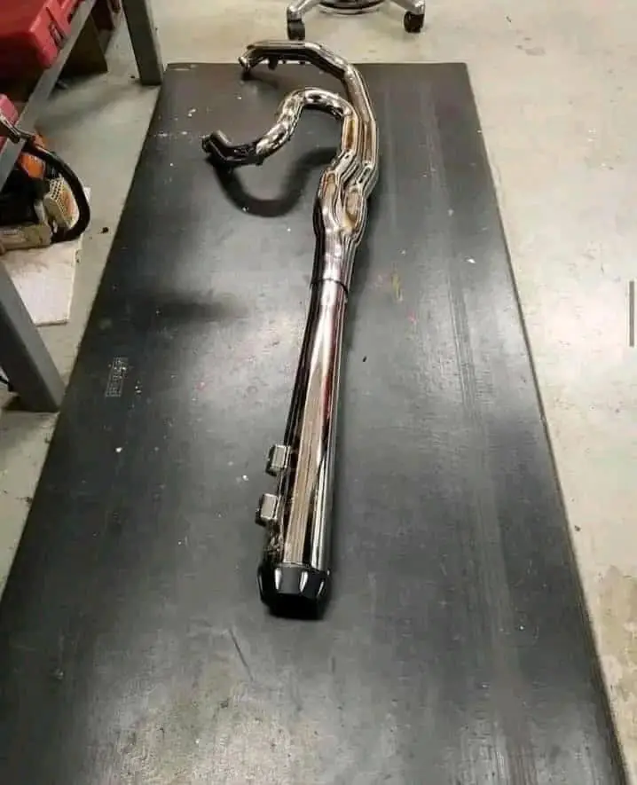 used 2 into 1 harley exhaust