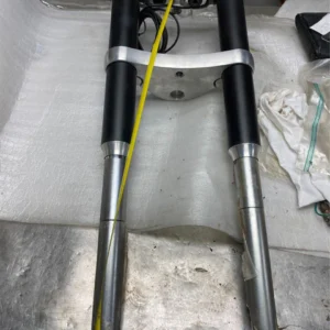 American Suspension Air Forks Inverted Wide Glide Harley Softail Chopper Custom