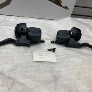 Black Handlebar Controls Ironhorse Hydraulic Clutch Harley 96-06 Chopper NEW!