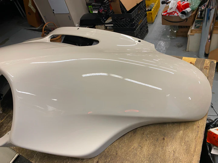 New Factory Harley White Outer Fairing Pearl 2014^ Touring FLHX Street Glide - Image 4