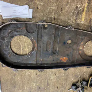 OEM HARLEY PANHEAD 1955^ TIN INNER PRIMARY COVER FACTORY ORIGINAL FLH DUO GLIDE