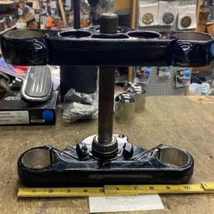 Triple Trees Front Fork Harley Dyna Superglide Low Street bob OEM Black FXD 49MM