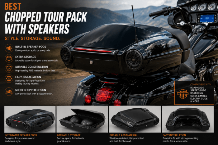 best chopped tour pack with speakers