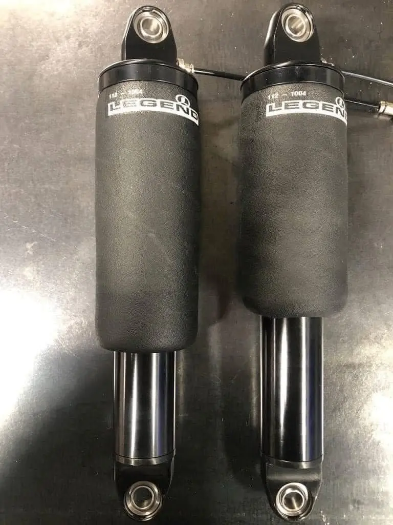 Air ride suspension for Harley Touring
