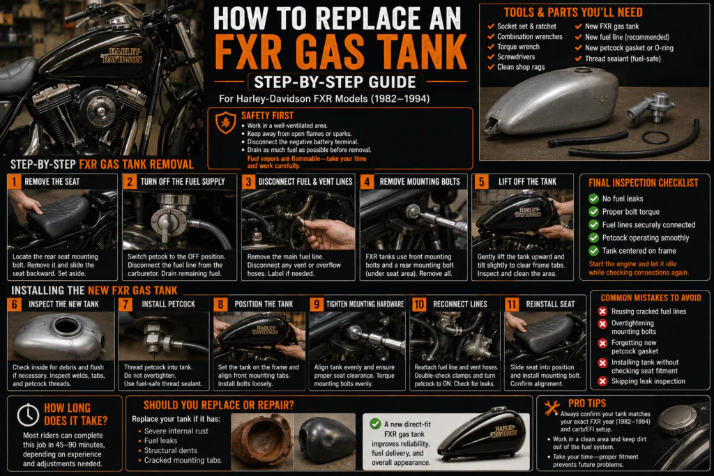 How to Replace an FXR Gas Tank How to Replace an FXR Gas Tank