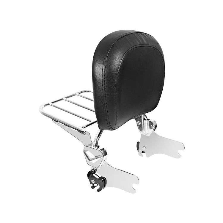 HogWorkz Detachable Sissy Bar With Backrest And Luggage Rack For Harley - Image 3