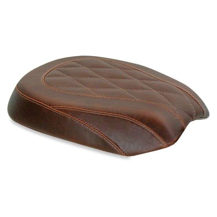 Mustang Wide Tripper Diamond Passenger Seat For Harley - Image 2