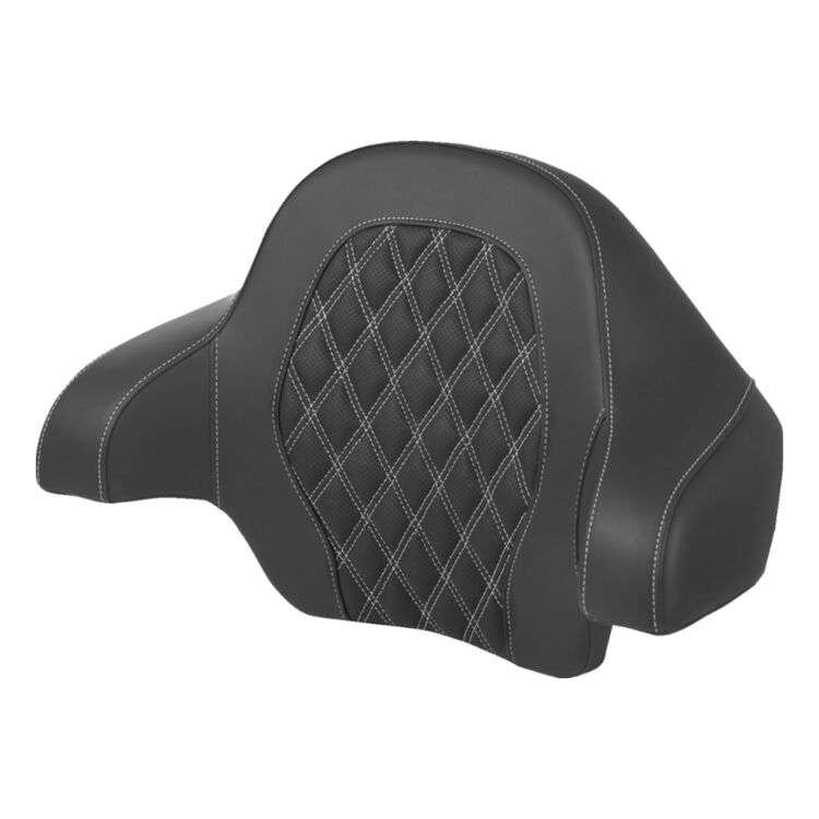 Saddlemen RoadSofa LS Lattice Stitch Tour Pack Backrest Pad For Harley Touring 2014-2026 - Image 3