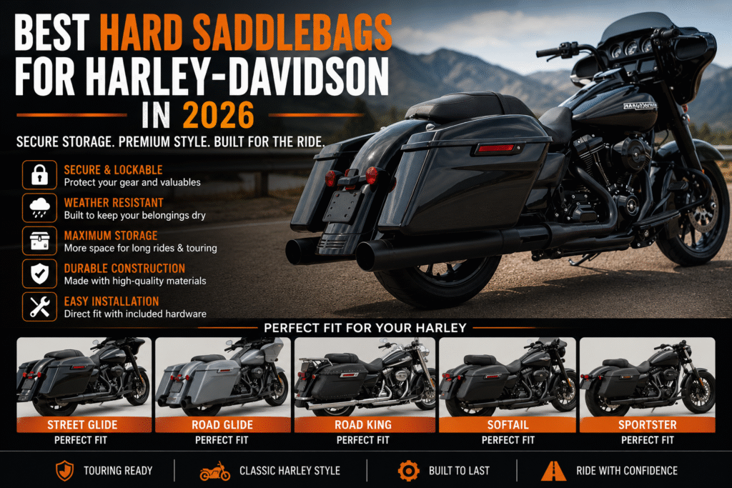 Best Hard Saddlebags for Harley in 2026