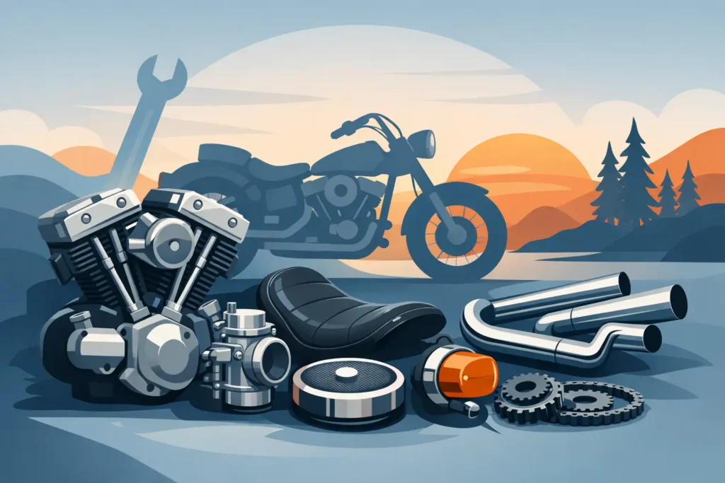 Harley Shovelhead Parts That Keep Old Iron Moving