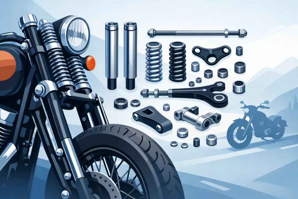 Harley Springer Fork Parts That Fit Right