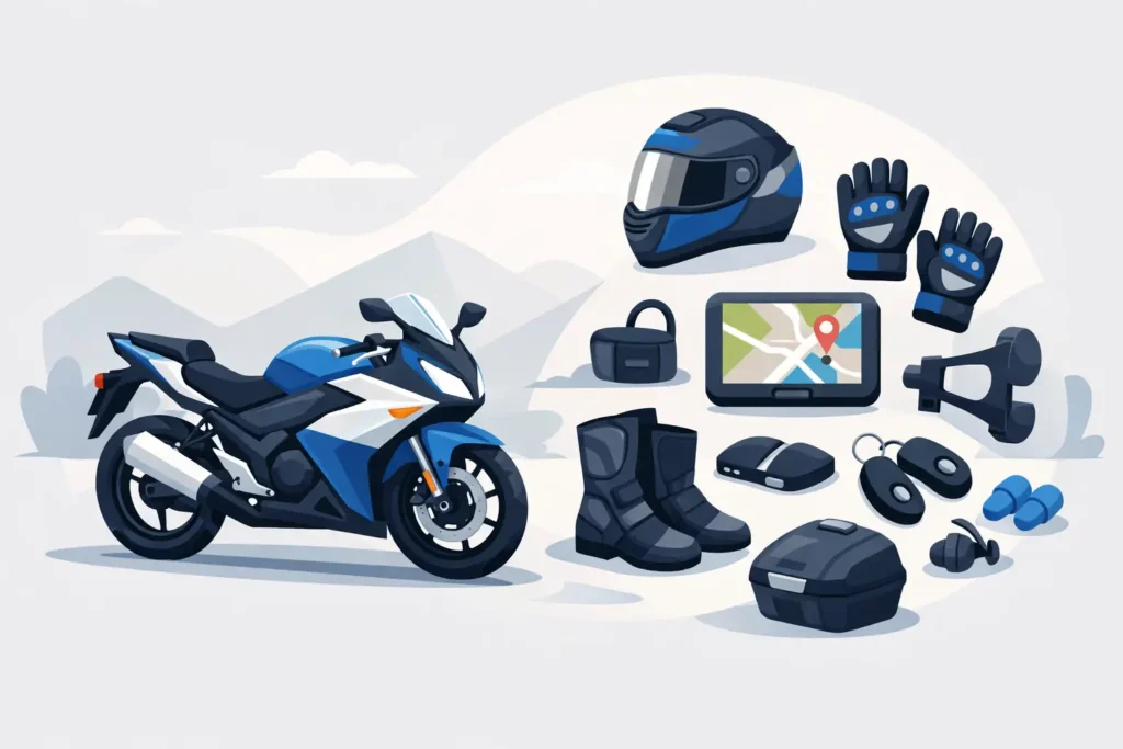 What Motorcycle Accessories Do I Need First?