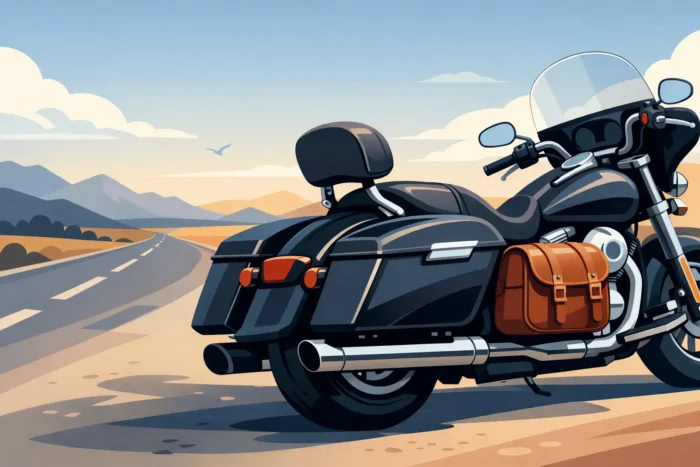 Harley saddle-bags