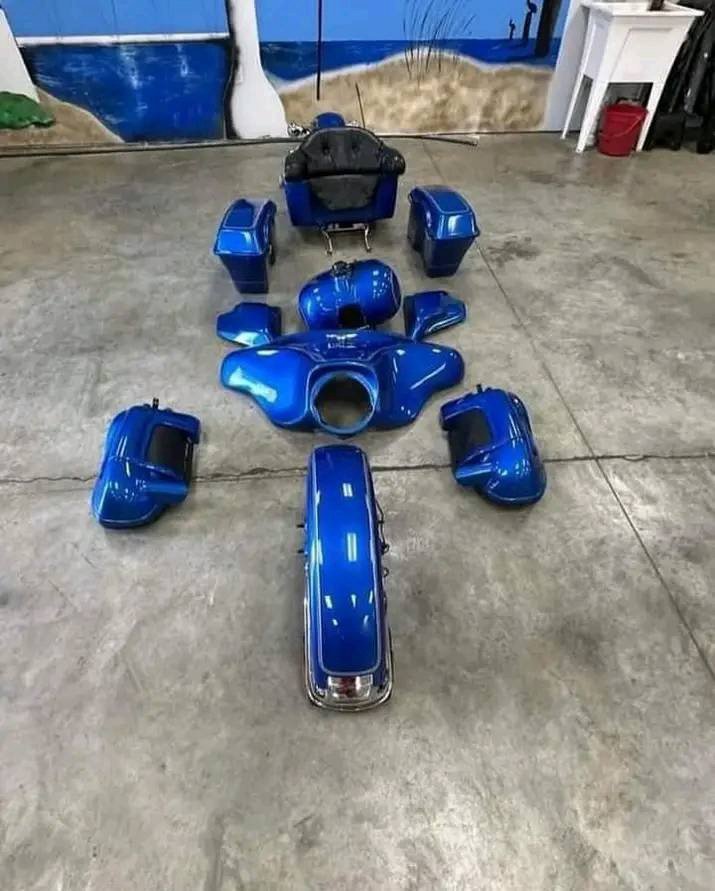 tin set for 00-13 road king - Image 2